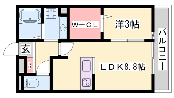 アーク土山の物件間取画像